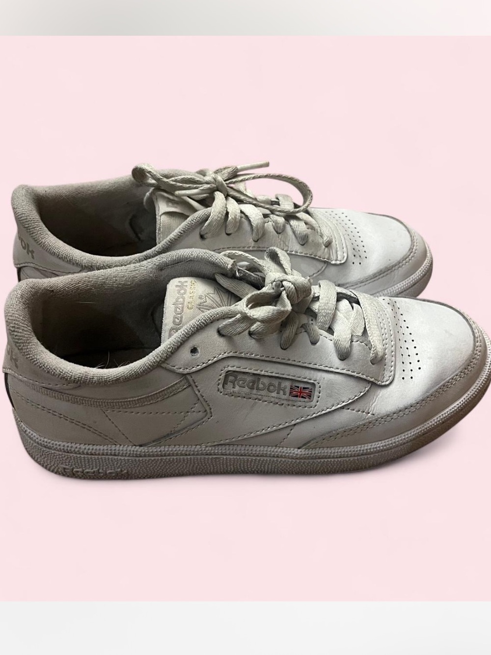 Reebok Leather Low-Top Sneakers